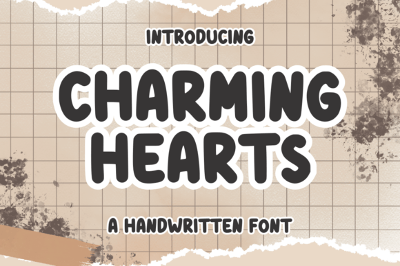 Charming Hearts: A Playful Handwritten Font for Authentic Brand Identity