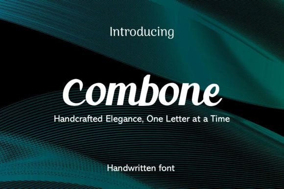 Combone Script: A Handwritten Font That Feels Like Your Own Hand