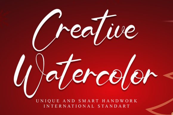 Creative Watercolor: A Thoughtful Script Font for Editorial Warmth