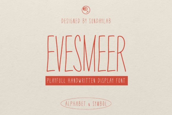 Evesmeer: A Handwriting Typeface That Makes Campaigns Feel Human