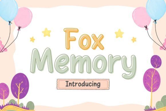 Fox Memory: A Playful Handwritten Font for Digital Branding