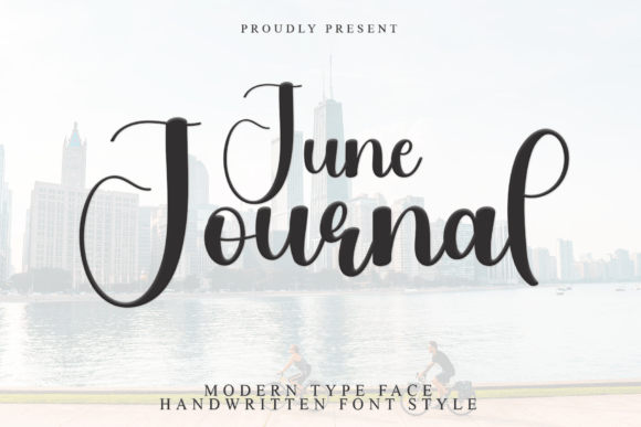 June Journal: A Handwritten Font for Editorial Warmth