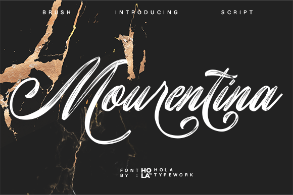 Mourentina: A Warm, Polished Script Font for Small Business Brands