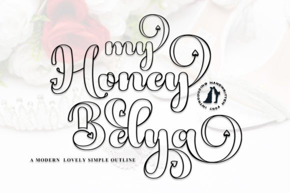 My Honey Belya: A Refined Script Font for Thoughtful Branding
