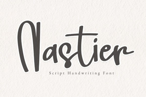Nastier: A Handwritten Font for Editorial Warmth and Celebration