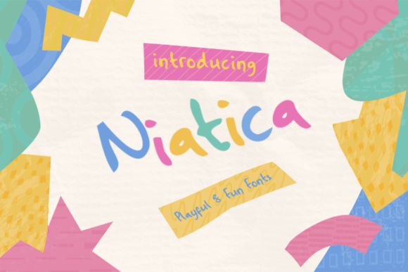Niatica: A Playful Handwritten Font for Digital Charm