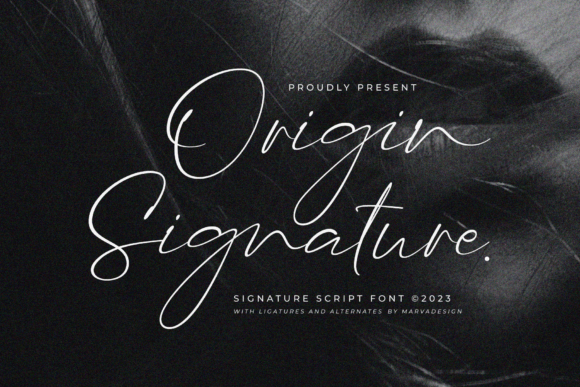 Origin Signature: A Smooth, Elegant Script Font for Handmade Creators