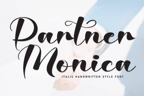 Partner Monica: A Friendly Handwritten Font for Small Business Branding