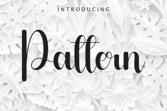 Pattern: A Dreamy Script Font for Digital Branding