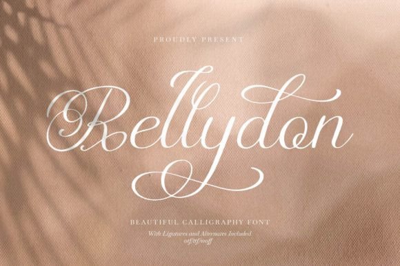 Rellydon: A Refined Script Font for Digital Branding