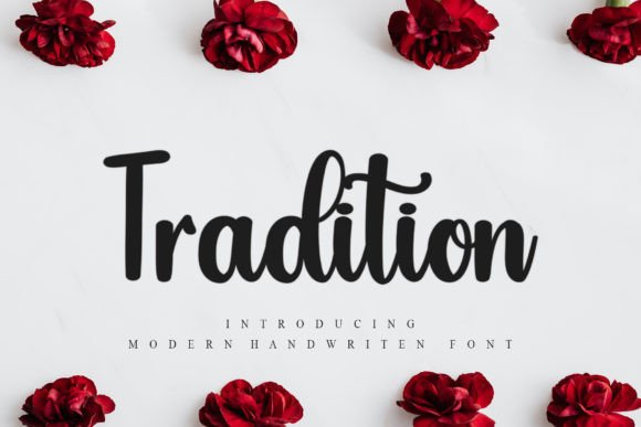 Tradition Font: A Handwritten Script with Quiet Confidence