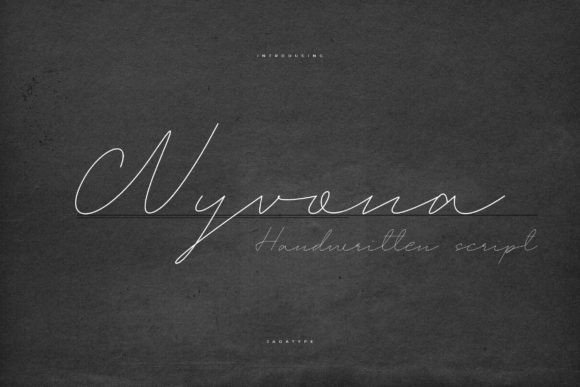 Wyvona: A Thoughtful Script Font for Calm, Human-Centered Design